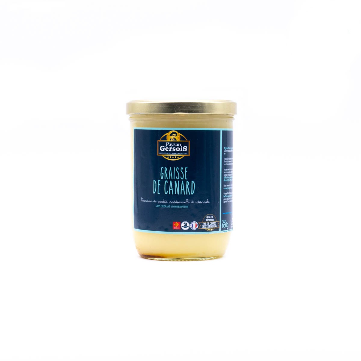 Graisse de canard spécial cuisine - bocal 500g